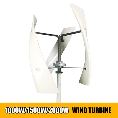 Κυρτή λεπίδων παραγωγή 5KW 120V IP54 κατοικημένο Vawt δύναμης ανεμοστροβίλων σχεδίου κάθετη