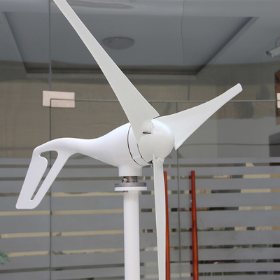 0.8kW οριζόντιες άξονα μικρές εγκαταστάσεις αιολικής ενέργειας ανεμοστροβίλων 24V 48Volt 1000W οριζόντιες