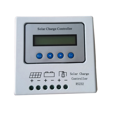 ηλιακή οθόνη ελεγκτών 30A 12V 24V RS232 LCD δαπανών 500W 1000W PWM