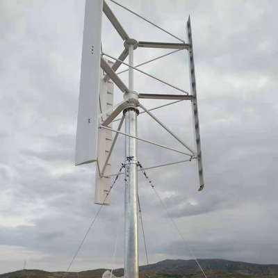 κάθετη γεννήτρια τουρμπίνας σχεδίου στροβίλων 3kw 5KW κάθετη με το σύστημα ηλεκτρικής παραγωγής