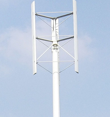 Πολυ γεννήτρια 3 χρωμάτων 3KW Vawt κάθετη γεννήτρια τουρμπίνας αέρα λεπίδων